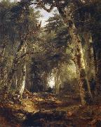 Asher Brown Durand In the woods oil painting reproduction